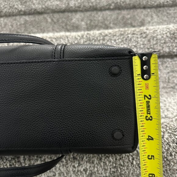 NEW Cole Haan Everyday Grand Series Black Leather Tote Bag Top Zip, Retails $310 - Picture 15 of 16